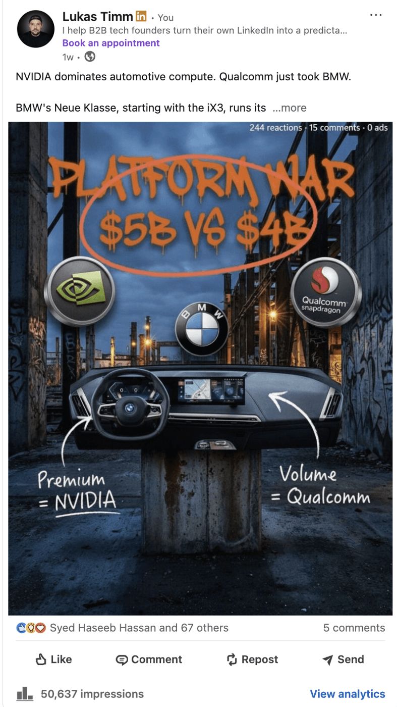 Post: platform war, NVIDIA versus Qualcomm in automotive compute