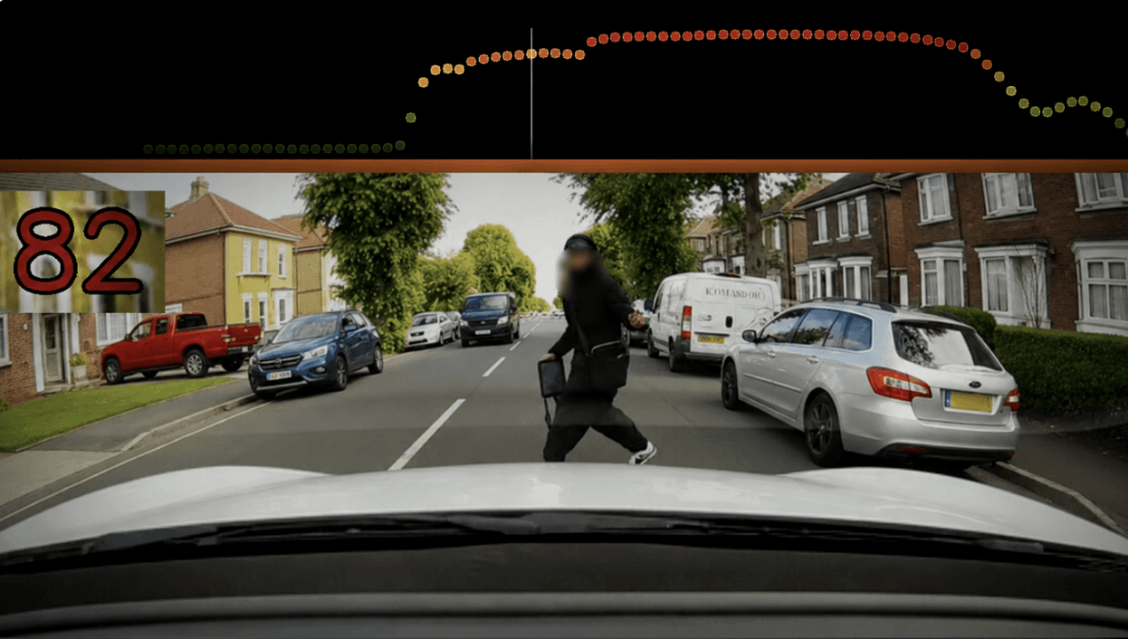 InsureVision dashcam risk analysis interface