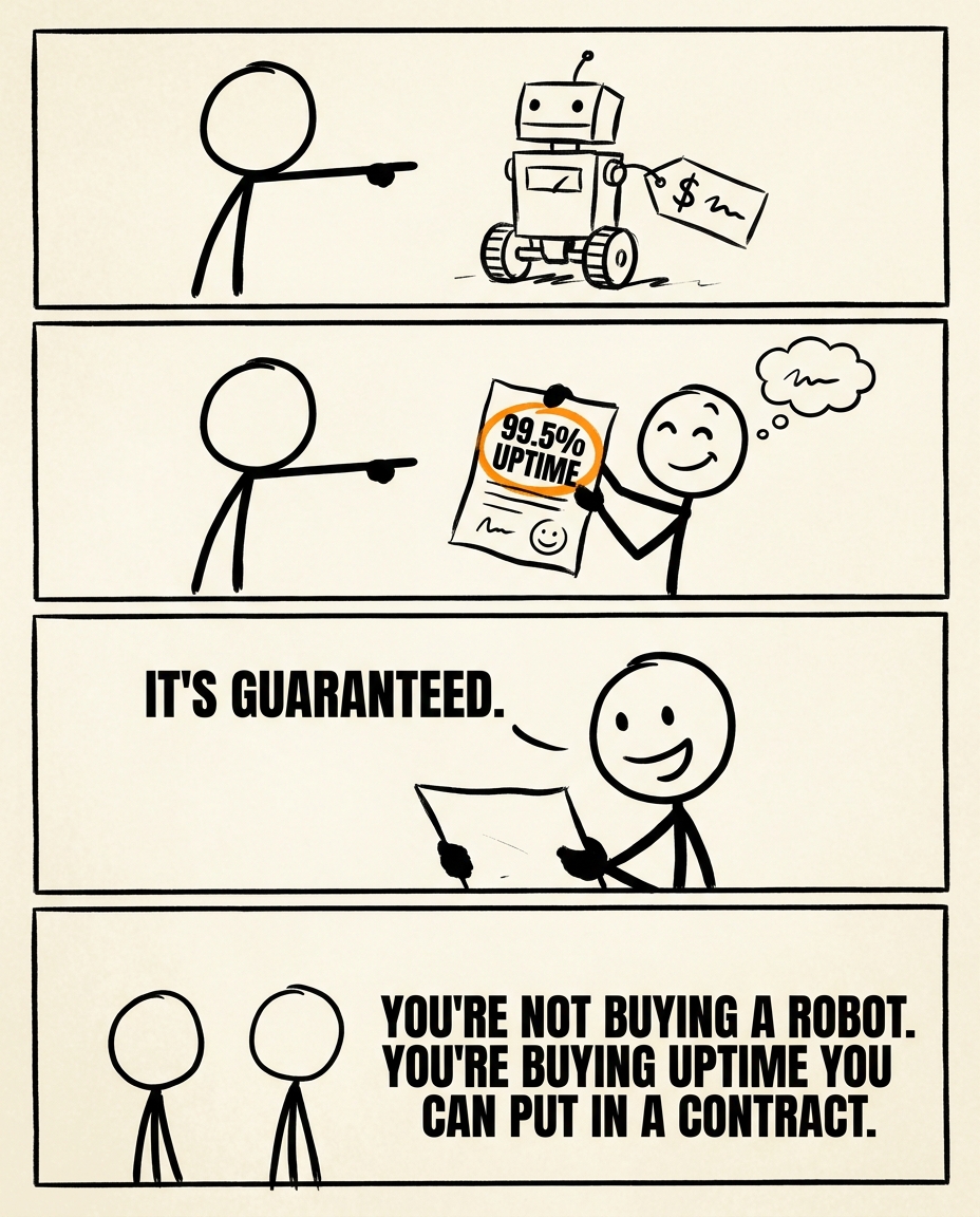 Robotics & drones example post visual — category reframe