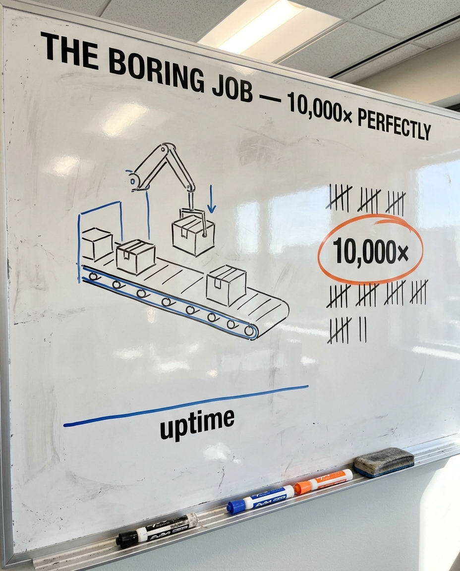 Robotics & drones example post visual — whiteboard explainer